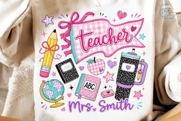 Download Teacher School Supplies Clipart PNG - Clipart Collection