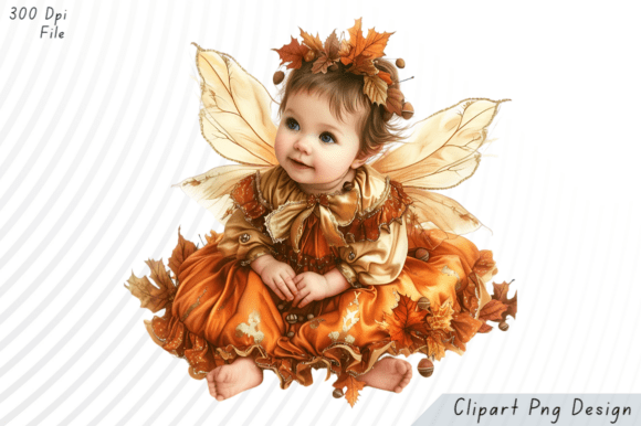 Download Autumn Fairy Baby PNG Clipart - Clipart Collection