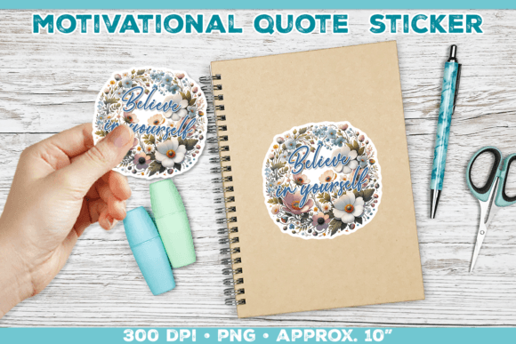 Download Motivational Quote Sticker PNG - Quote sticker Collection