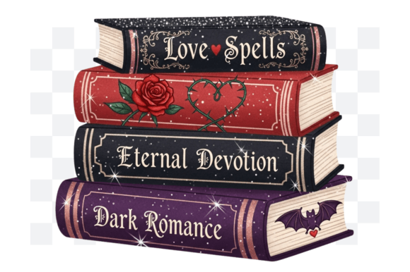 Download Gothic Books Valentine's Day PNG Clipart - Clipart Collection