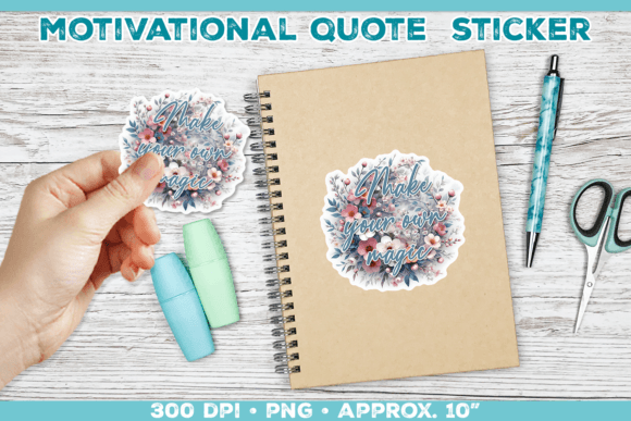 Download Motivational Quote Sticker PNG - Quote sticker Collection
