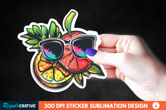 Download Summer Sticker Clipart Sublimation Png - Clipart Collection