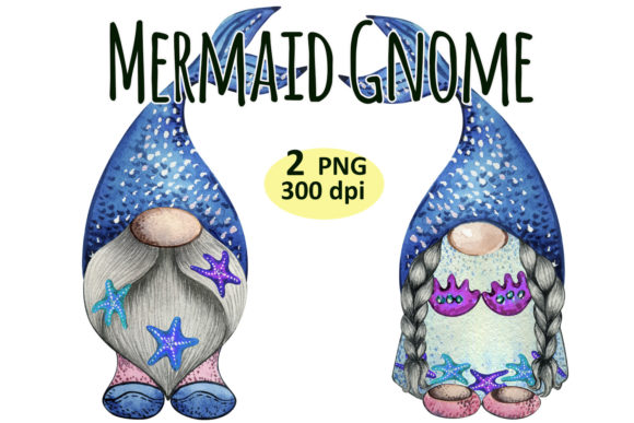 Download Mermaid Gnome, Summer Beach Clipart Png - Clipart Collection