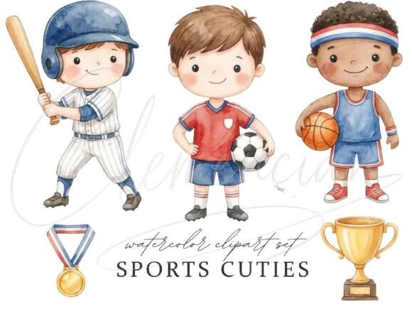 Download Sports Kids Clipart PNG - Clipart Collection