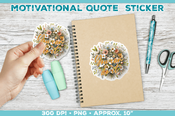 Download Motivational Quote Sticker PNG - Quote sticker Collection